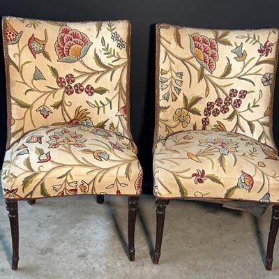 Vintage Upholstered Chairs