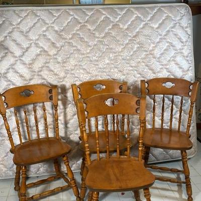 S. Bent & Bros Colonial Chairs 