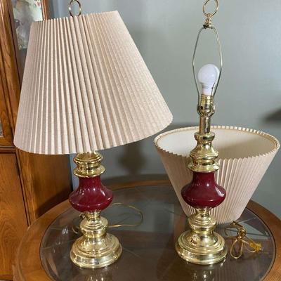Red Portable Table Lamps 