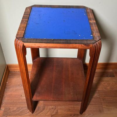 MCM Wood Side Table