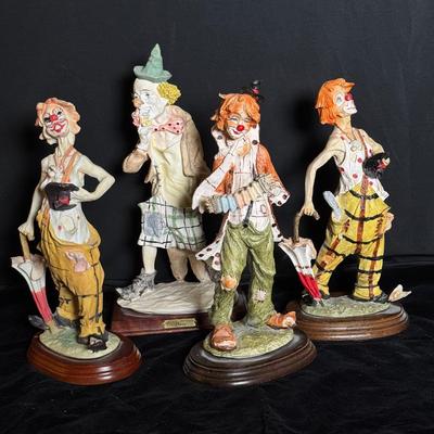 R.Ferlanza - Pucci Hobo Clown Figurines