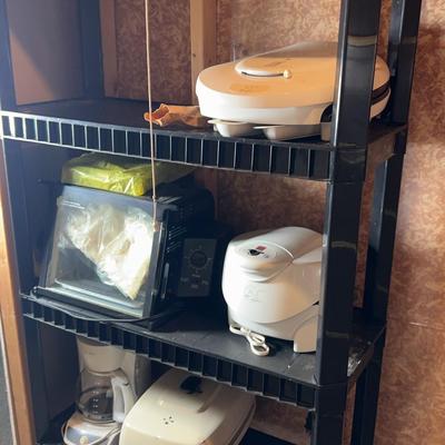 Plastic Shelf Unit