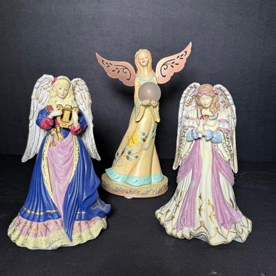 Music Box Angel Figurines