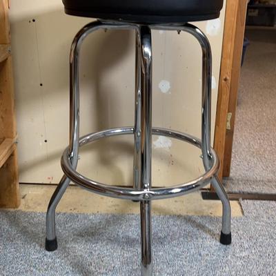 Chrome Stool