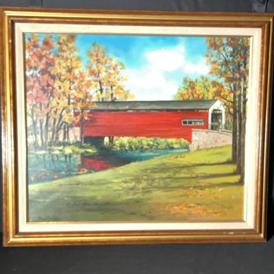 Red Covered Bridge