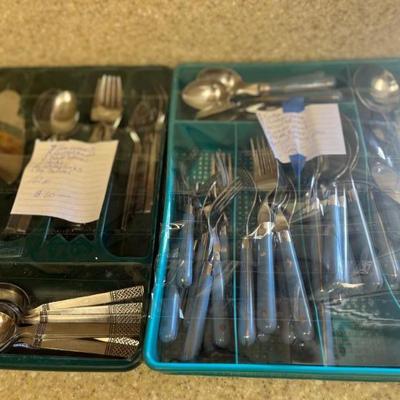 FLATWARE-MID-MODERN AND 1980'S