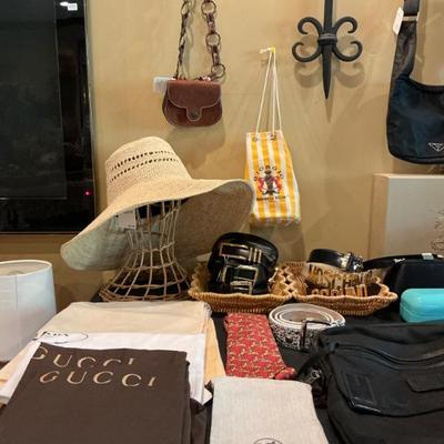 Dust bags & Hermes tie
