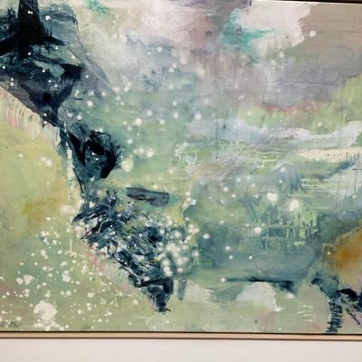 Abstract On Canvas 