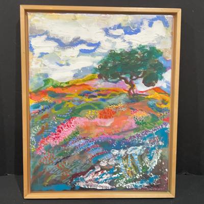 Abstract Landscape Painting