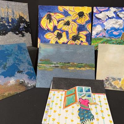 Paintings On Canvas Panels
