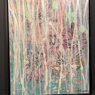 Framed Acrylic Painting