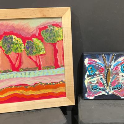 Acrylic On Canvas Paintings