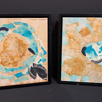 Framed Multi Media Artwork