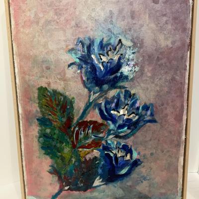 Floral Framed Canvas 