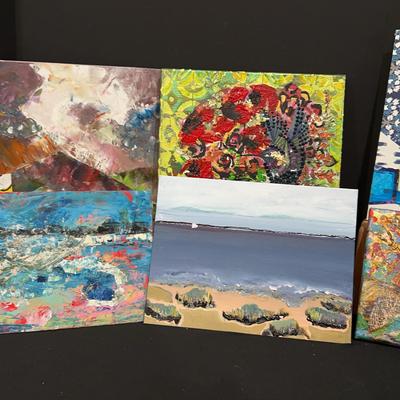 Mixed Media And Acrylic Paintings