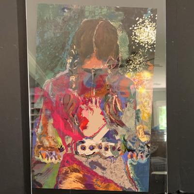 Digital Print In Acrylic Frame.