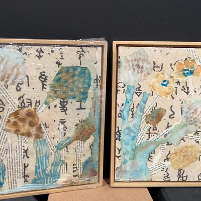 Mixed Media Framed Artwork