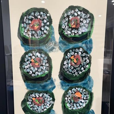 Digital Print In a Plexiglass Magnetic Frame