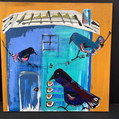 Acrylic Painting On Canvas