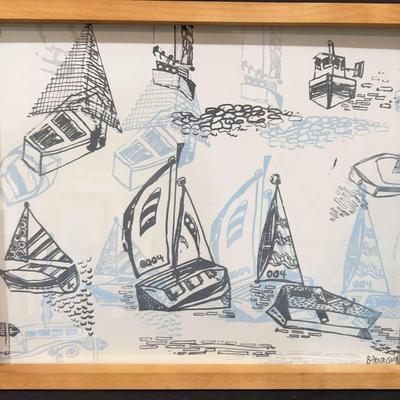Nautical Framed Print