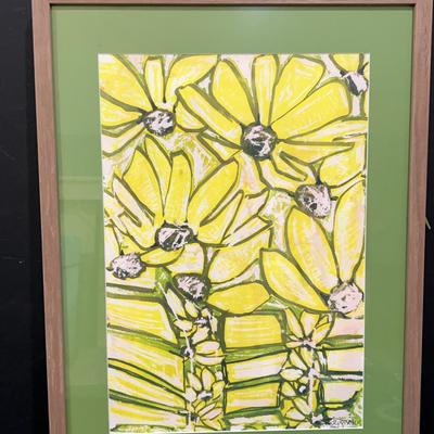 Framed And Signed Print.