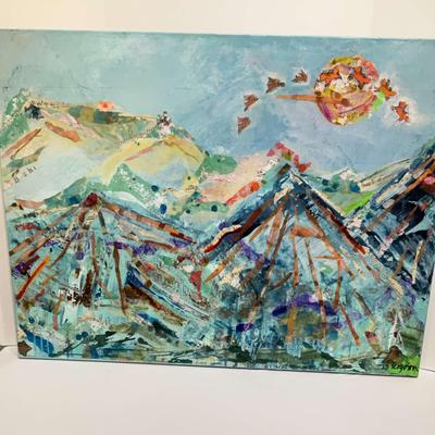 Large Mixed Media 