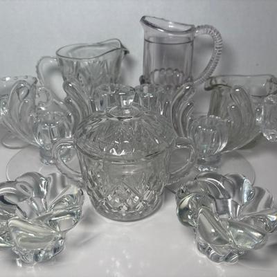 Heisey Crystolite Art Deco Tiered Candle Holders & More 