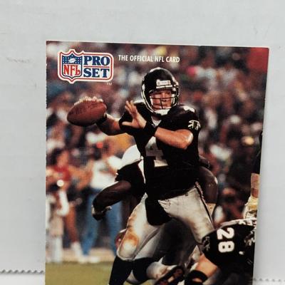 Brett Favre Alanta Falcons Pro Set Rookie Card