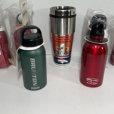 New Brunton .4L Flasks & Broncos SB 50 Mug
