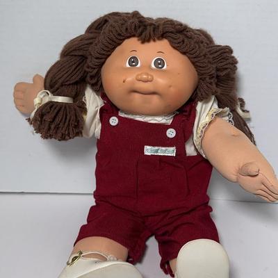 Original 1982 Brown Haired Cabbage Patch Doll
