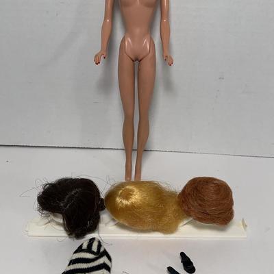 Fashion Queen Vintage Barbie With Wigs & OG Swim Outfit
