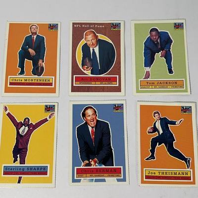 ESPN Gameday Hosts Six Card Set