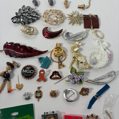 Pin It In Style W/Vintage To Modern Brooches From West Getmany, Sarah Cov & More
