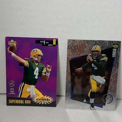 Brett Favre Upper Deck NFL Cards