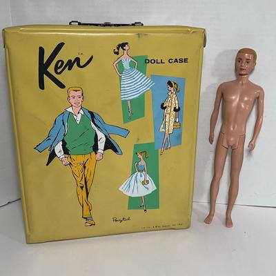 1960s Ken Doll With Case