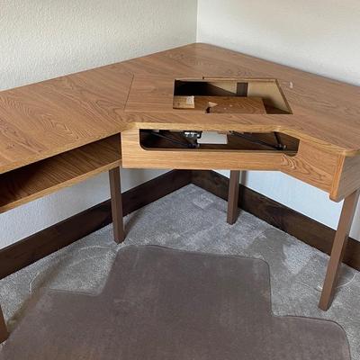 Wooden Serger Machine Table/Cabinet