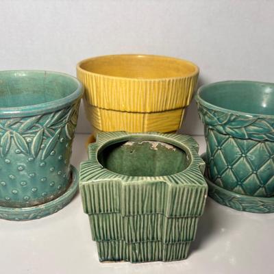 McCoy Pottery Planter Pots