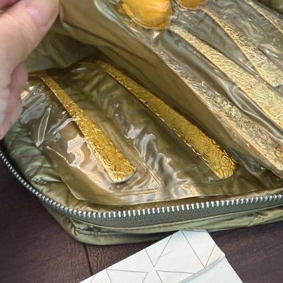 Gold flatware japan 4927