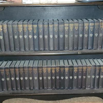 Sale Photo Thumbnail #17: Harvard Classics complete 1st Edition 1909 set w/Original Shelf