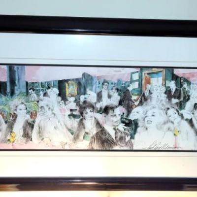 Sale Photo Thumbnail #10: Leroy Nieman "Polo Lounge"