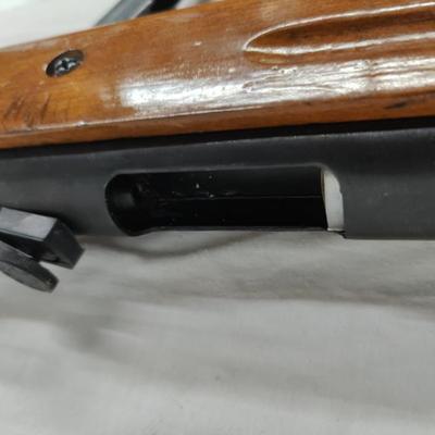 Vintage Chinese Under Lever  Wood Stock High Powered .177 Pellet Rifle 