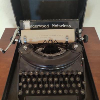 1935 underwood noiseless 77 