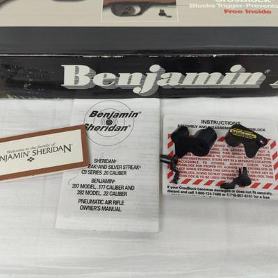 Benjamin Sheridan Model 397PA .177 Air Rifle W/ Box And Papers 
