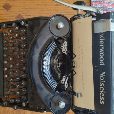 1935 underwood noiseless 77 