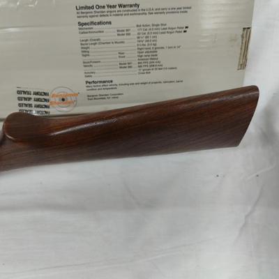 Benjamin Sheridan Model 397PA .177 Air Rifle W/ Box And Papers 