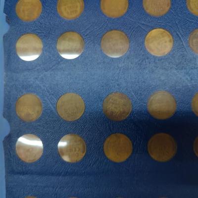 4 collector albums with old Indian head pennies and steel pennies and wheat pennies and Lincoln cents....... Late 1800s thru 1970s
