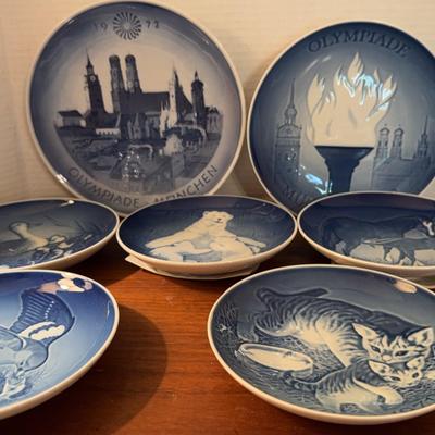 Collectible Porcelain Plates  