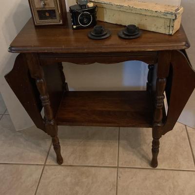 Side Table And Camera