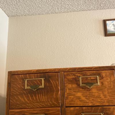 Vintage Card Catalog 