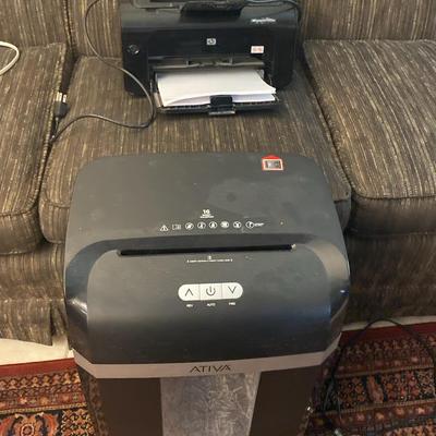 Printer And Shredder